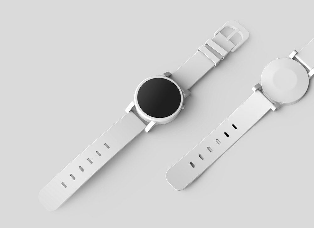 Watch on a clean surface